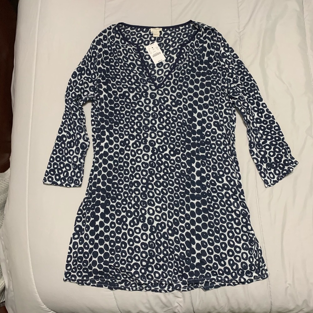 j crew tissue tunic